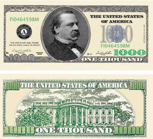 $1000 bill - Buy Dollar Bills.