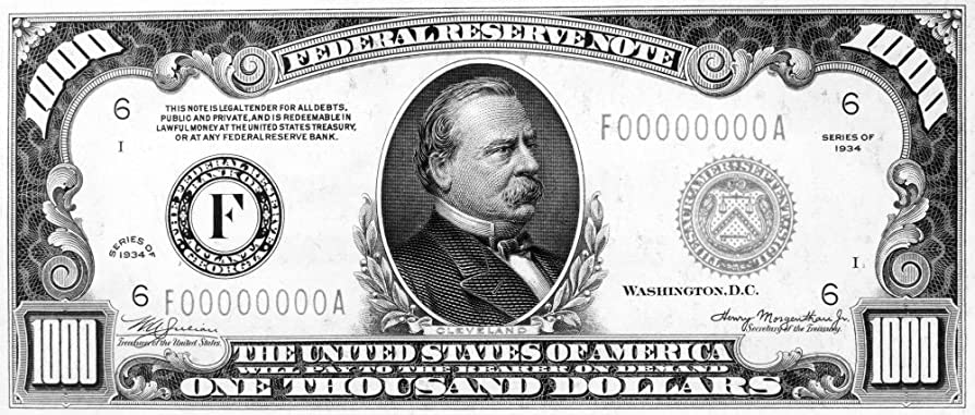 $1000 dollar bill - Buy Dollar Bills.
