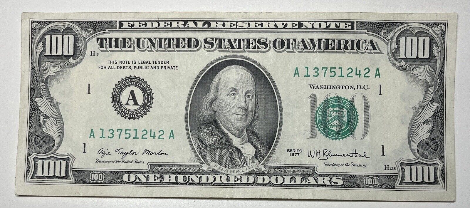 How to Tell If Old $100 Bills Are Real - Buy Dollar Bills.