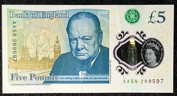 British 5 pound note - Pound Notes for sale