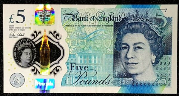 British 5 pound note - Buy Dollar Bills !