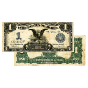 $1 - 1899 Black Eagle Silver Certificate - Extra Fine