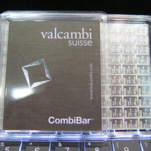 100 Gram Bars. .9999 Pure Silver, Valcambi Suisse. Break Apart, End Times Kit.