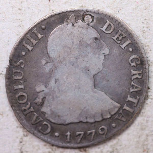 1779 2 Real, Mexico., Fine Circulated Coin., Store #1491