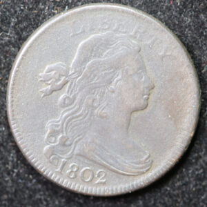 1802 Draped Bust Cent, Affordable Collectible Coin. Store #1269137