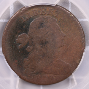 1802 Draped Bust Large Cent., PCGS Good Details. Store #0857