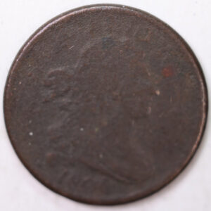 1806 Draped Bust Half Cent, Very Fine Circulated Coin. Store #B806.02