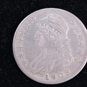 1809 Cap Bust Half Dollar, Affordable Collectible Coin. Store #230804108