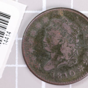 1810 Large Cent, Affordable Circulated Coin, Store Sale #14414