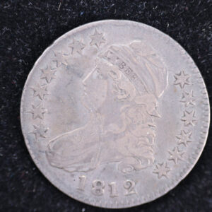 1812 Cap Bust Half Dollar, Affordable Collectible Coin. Store #230804114