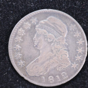 1812 Cap Bust Half Dollar, Affordable Collectible Coin. Store #230804117