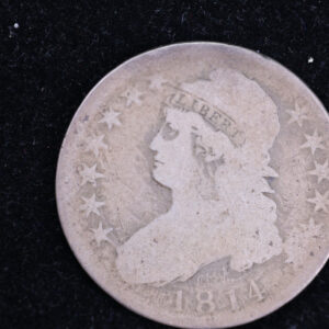 1814 Cap Bust Half Dollar, Affordable Collectible Coin. Store #230804119