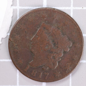 1817 Large Cent, Affordable Circulated Coin, Store Sale #14423