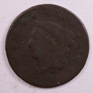 1817 Matron Head., Large Cent., Poor Details Coin., Store Sale #CT0019