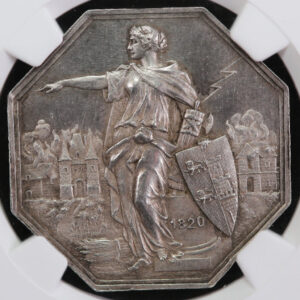 1820 France Silver Medal. Affordable Collectible Coins. Store #120622