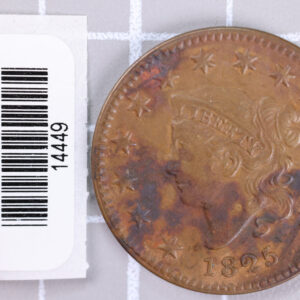 1825 Large Cent, Affordable Circulated Coin, Store Sale #14449