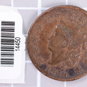 1825 Large Cent, Affordable Circulated Coin, Store Sale #14450