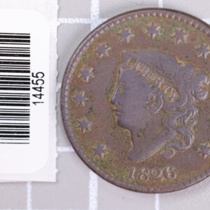 1826 Large Cent, Affordable Circulated Coin, Store Sale #14455