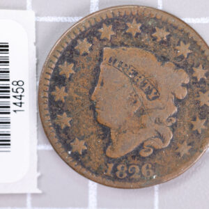 1826 Large Cent, Affordable Circulated Coin, Store Sale #14458