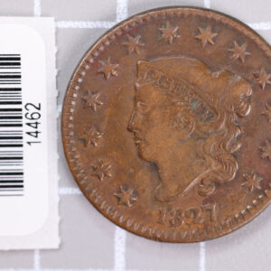 1827 Large Cent, Affordable Circulated Coin, Store Sale #14462
