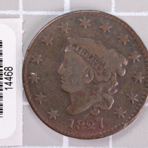 1827 Large Cent, Affordable Circulated Coin, Store Sale #14468