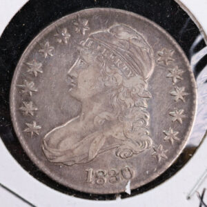1830 Cap Bust Half Dollar, Affordable Collectible Coin. Store #230808059
