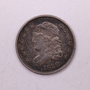 1832 Cap Bust Half Dime., Extra Fine., Coin., Store Sale #18851