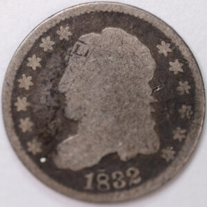 1832 Cap Bust Half Dime, Good Circulated Coin, Store #M832.01