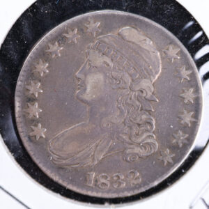 1832 Cap Bust Half Dollar, Affordable Collectible Coin. Store #230808067