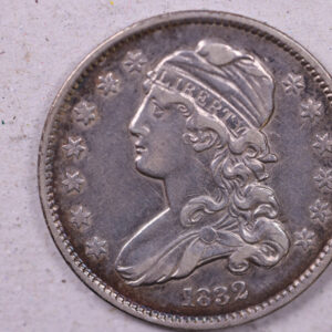 1832 Capped Bust Quarter., Extra Fine Circulated Coin., Store#1129