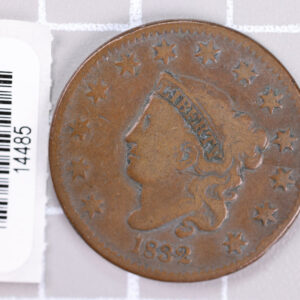 1832 Large Cent, Affordable Circulated Coin, Store Sale #14485