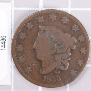 1833 Large Cent, Affordable Circulated Coin, Store Sale #14486