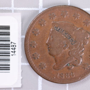 1833 Large Cent, Affordable Circulated Coin, Store Sale #14487