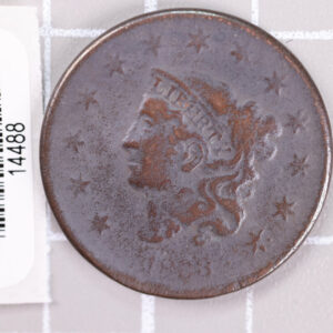 1833 Large Cent, Affordable Circulated Coin, Store Sale #14488