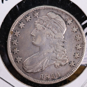 1834 Cap Bust Half Dollar, Affordable Collectible Coin. Store #230808073