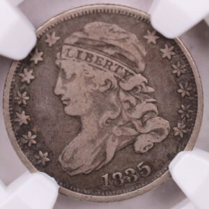 1835 Cap Bust Dime., NGC VG-8., Store #18740