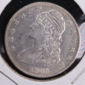 1835 Cap Bust Half Dollar, Affordable Collectible Coin. Store #230808081