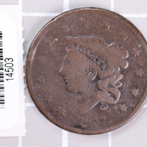 1837 Large Cent, Affordable Circulated Coin, Store Sale #14503