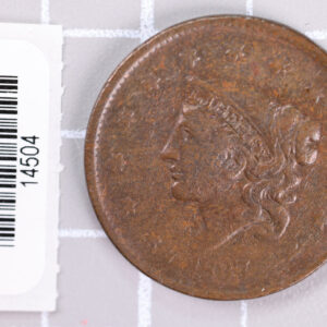 1837 Large Cent, Affordable Circulated Coin, Store Sale #14504