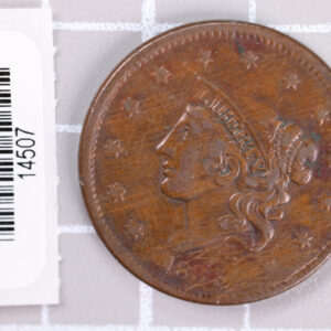 1837 Large Cent, Affordable Circulated Coin, Store Sale #14507