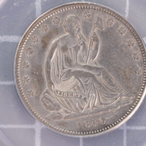 1840-O Liberty Seated Half Dollar, ANACS AU-55. Store #23070207
