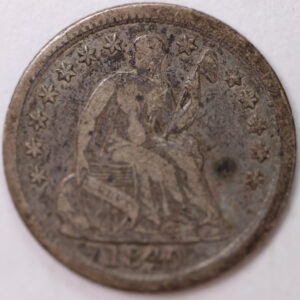 1840 Seated Half Dime, Very Fine Circulated Coin, Store #M840.02