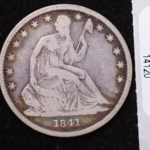 1841-O Seated Liberty Half Dollar, Choice Eye Appeal, VF, Store #14120