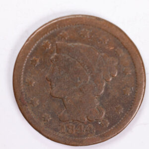 1844/81 Large Cent., Very Good Circulated Coin., Store Sale #1992