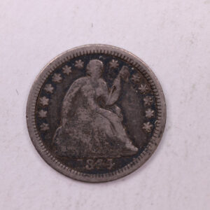 1844-O Seated Liberty Half Dime., VF., Coin., Store Sale #18881