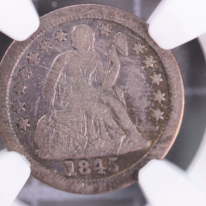 1845-O Seated Liberty Dime, NGC VF-25 Coin Store #230725006