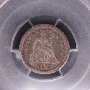 1845-O Seated Liberty Dime, PCGS VF Details. Coin Store #05540
