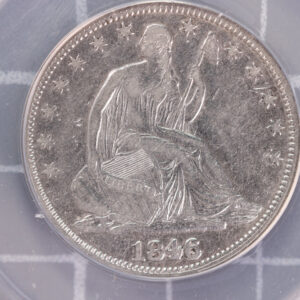 1846 Liberty Seated Half Dollar, ANACS VF-30. WB-104, FS-301, Store #23070209