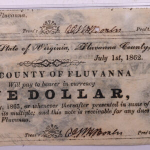 185_ $1, COMMERCIAL BANK., WASHINGTON D.C., STORE #18541