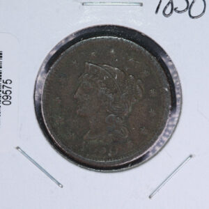 1850 Liberty Head Large Cent. Affordable Collectible Coin. Store # 09575